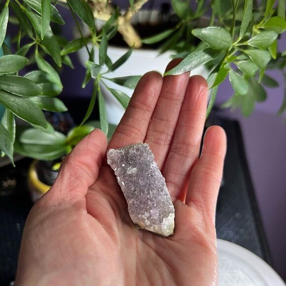 Amethyst Crystal Druzy Cluster (#3)‎ - Picture 2 of 14